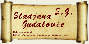 Slađana Gudalović vizit kartica